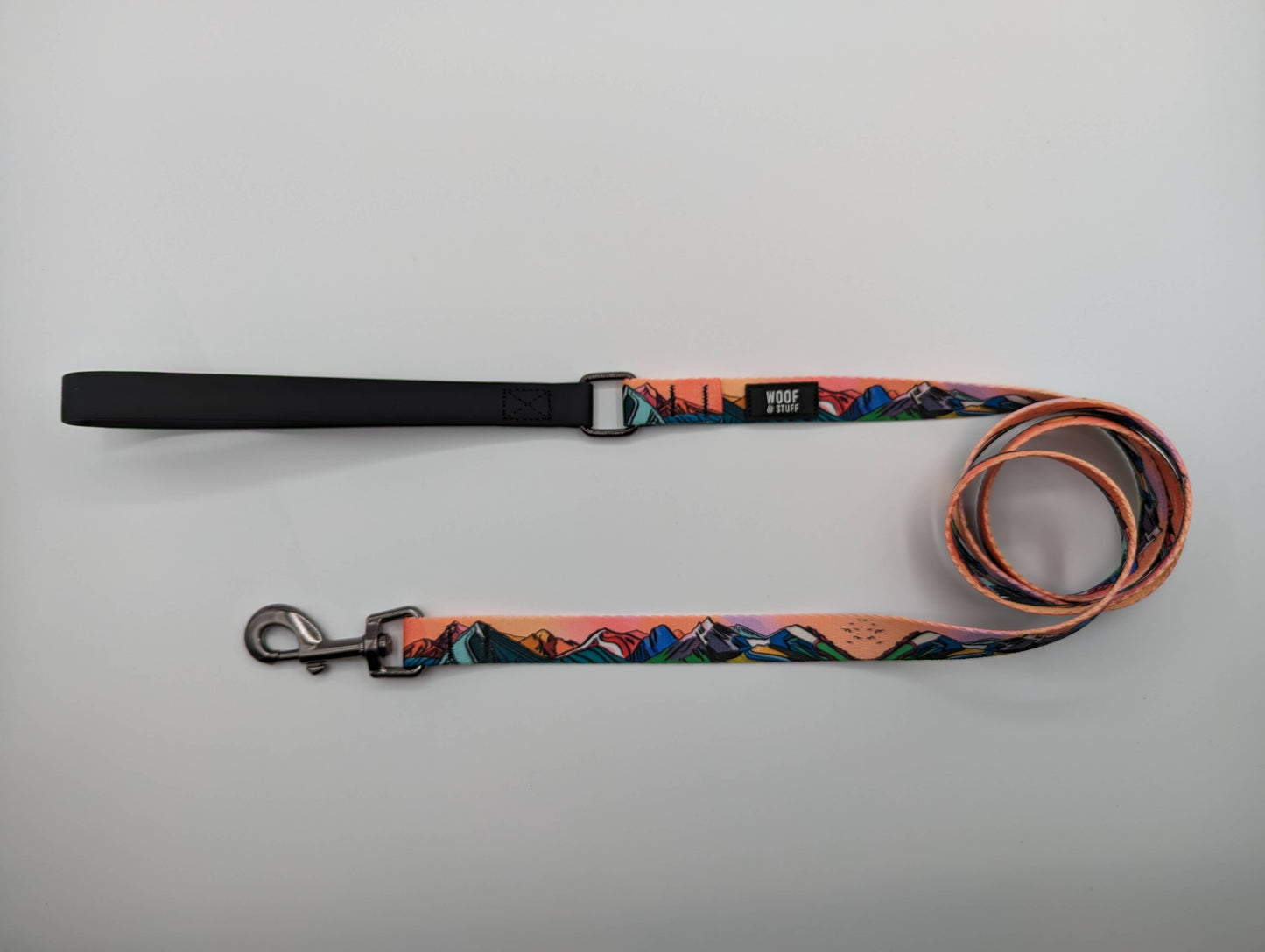 Sunrise Peaks Leash: 5ft / 1 Inch