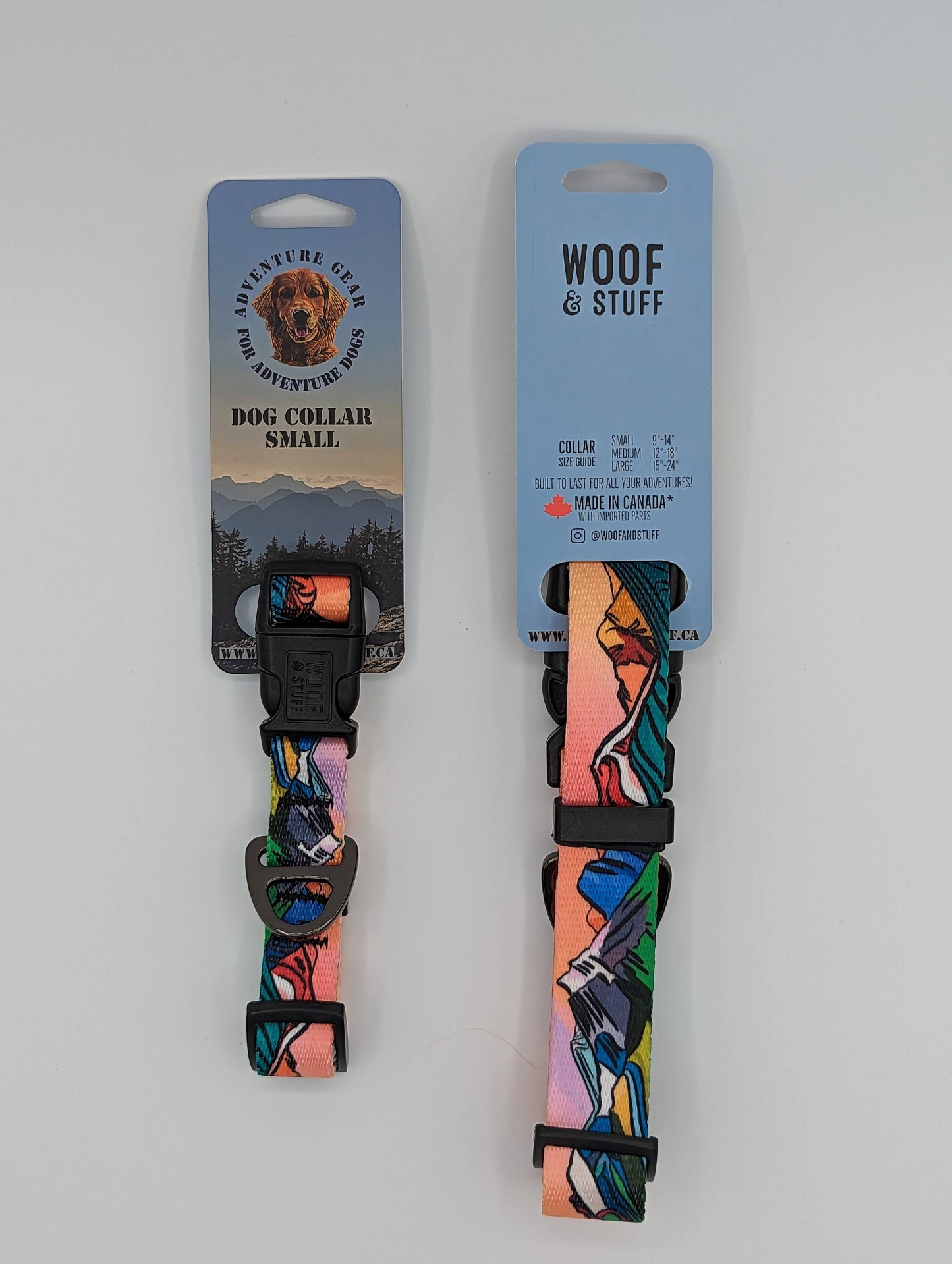 Sunrise Peaks Collar: Small / 3/4 Inch