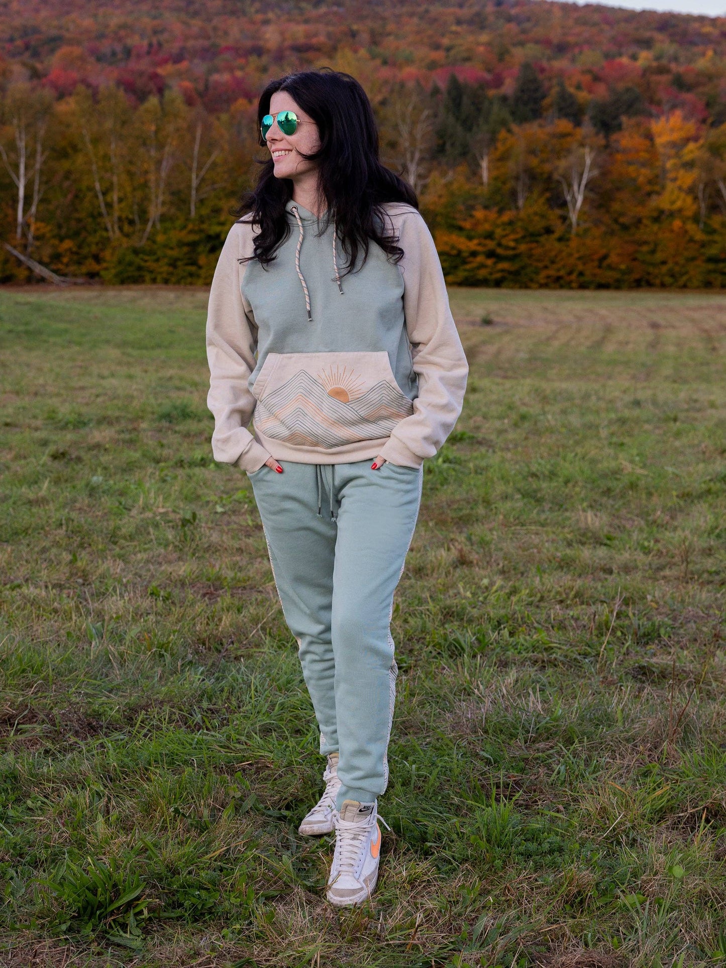 Rainbow Mountains Organic Joggers