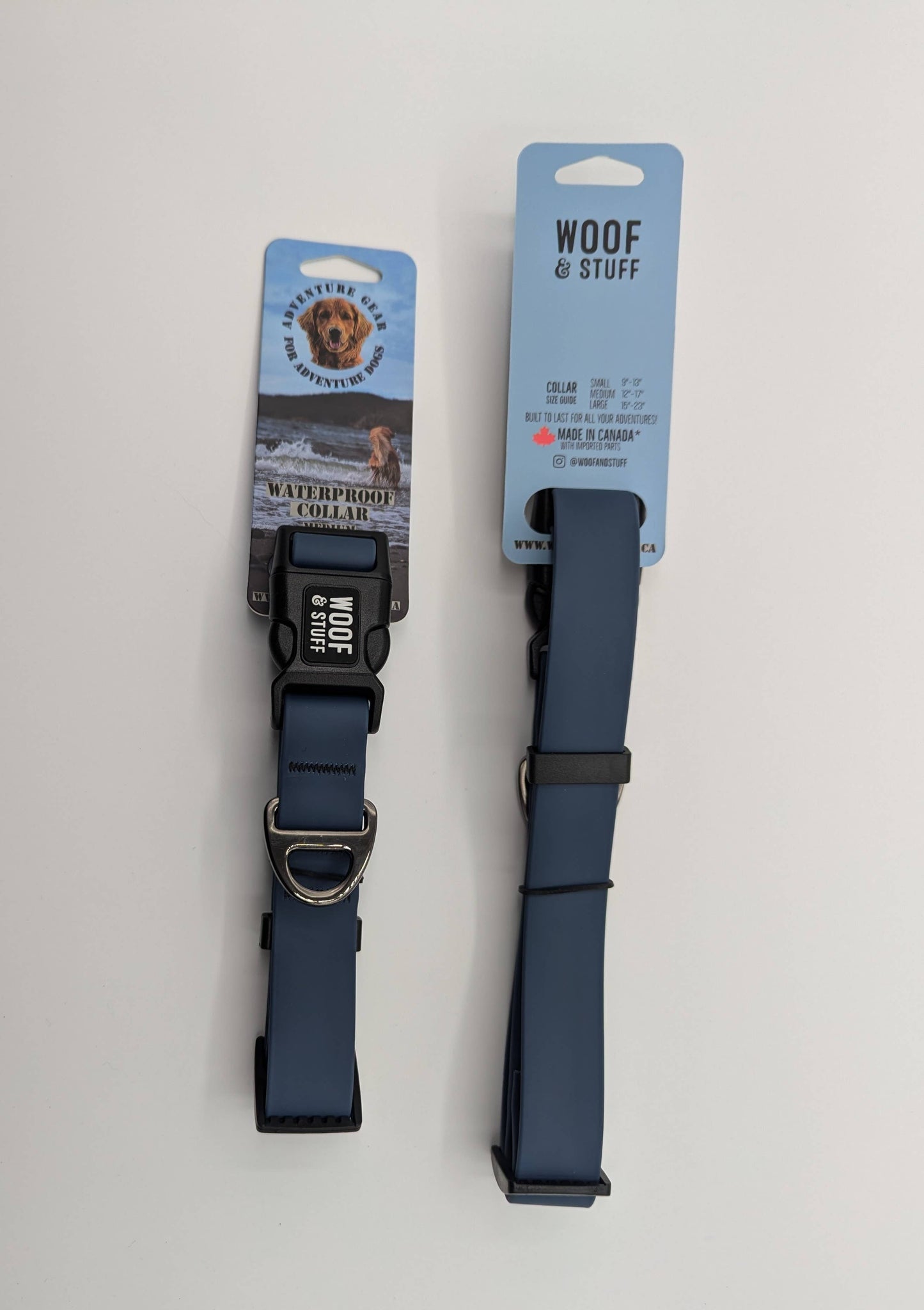Blueberry Waterproof Collar: Medium / 3/4 Inch
