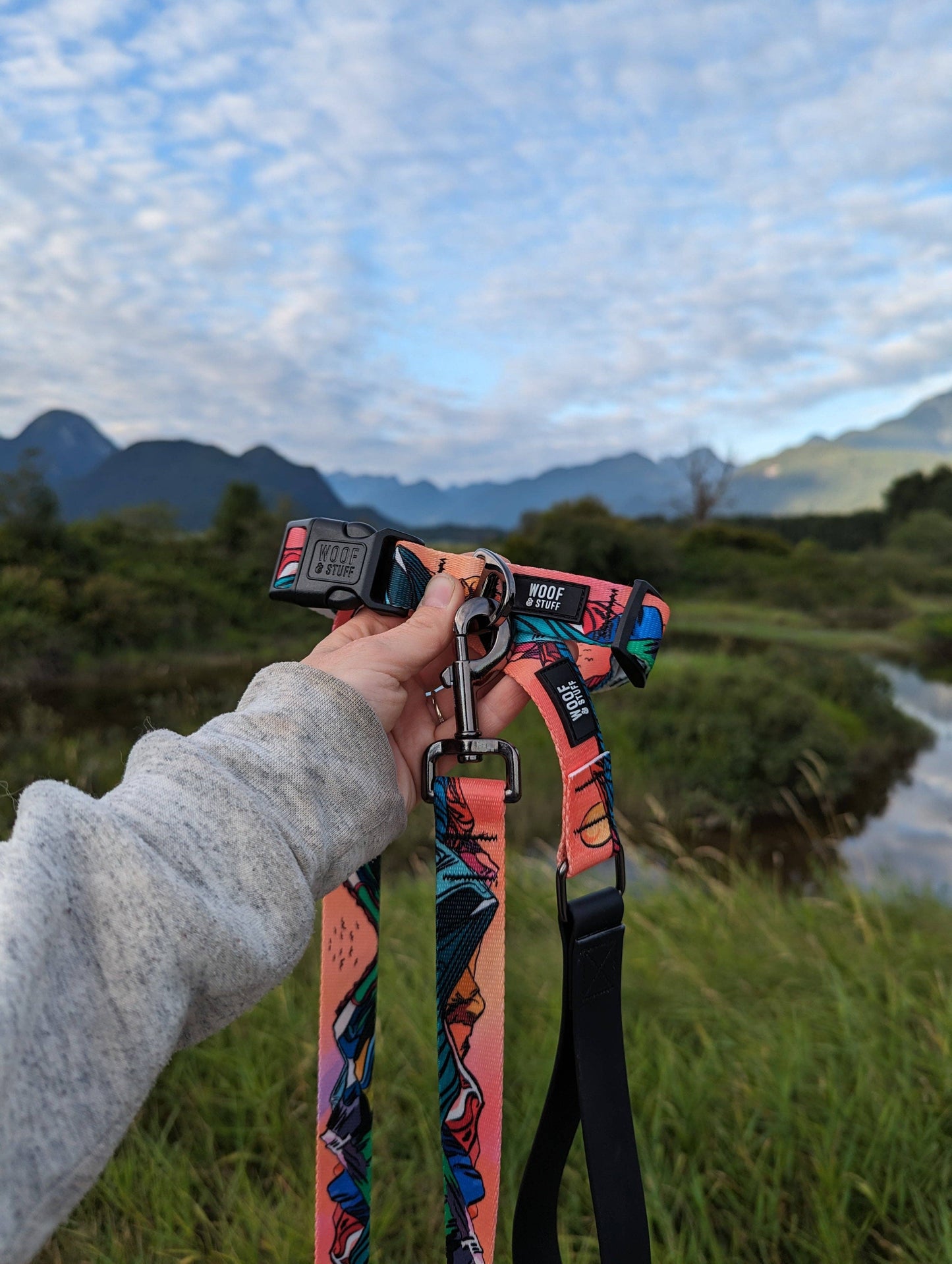 Sunrise Peaks Collar: Small / 3/4 Inch