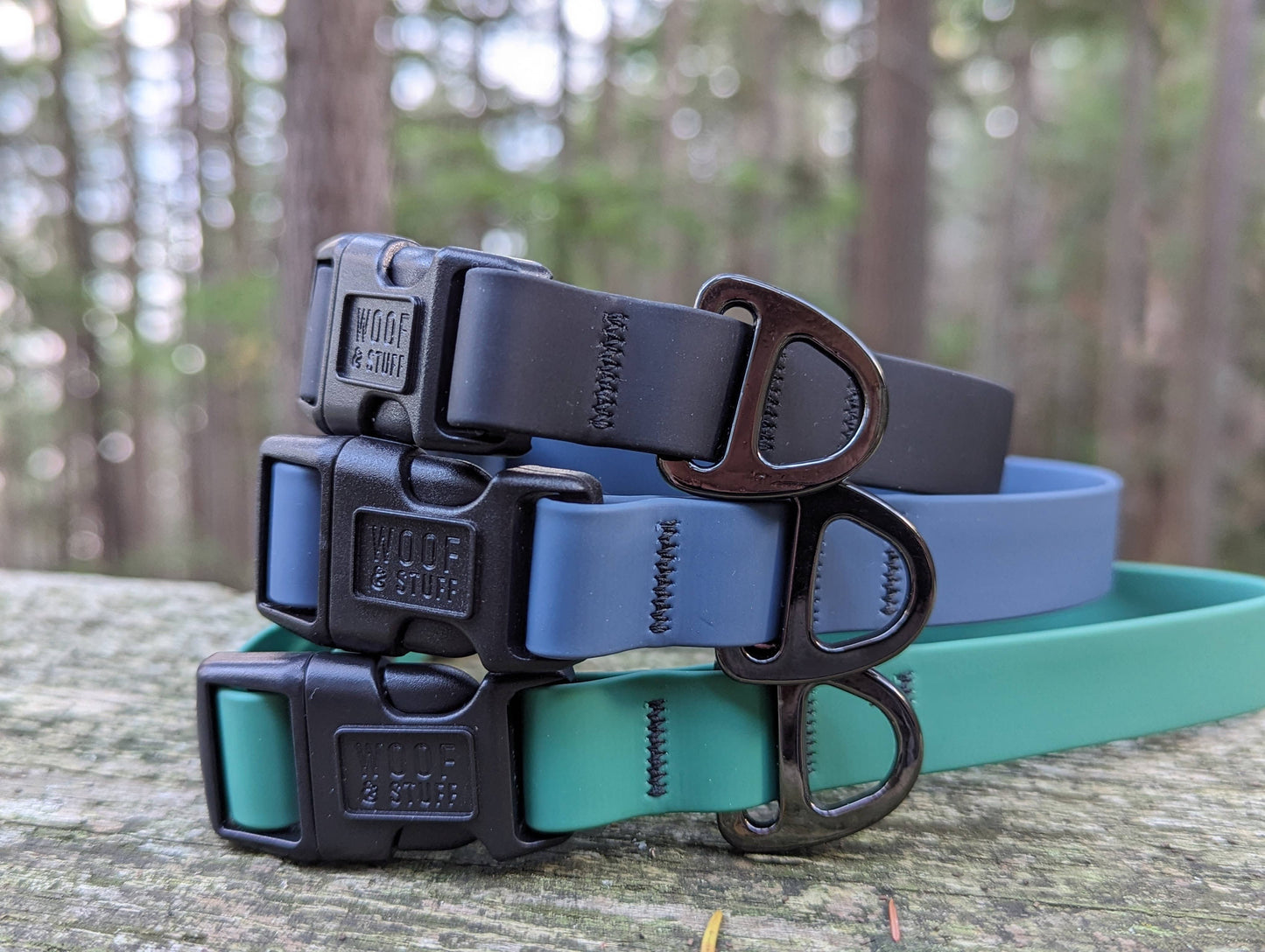 Blueberry Waterproof Collar: Medium / 3/4 Inch