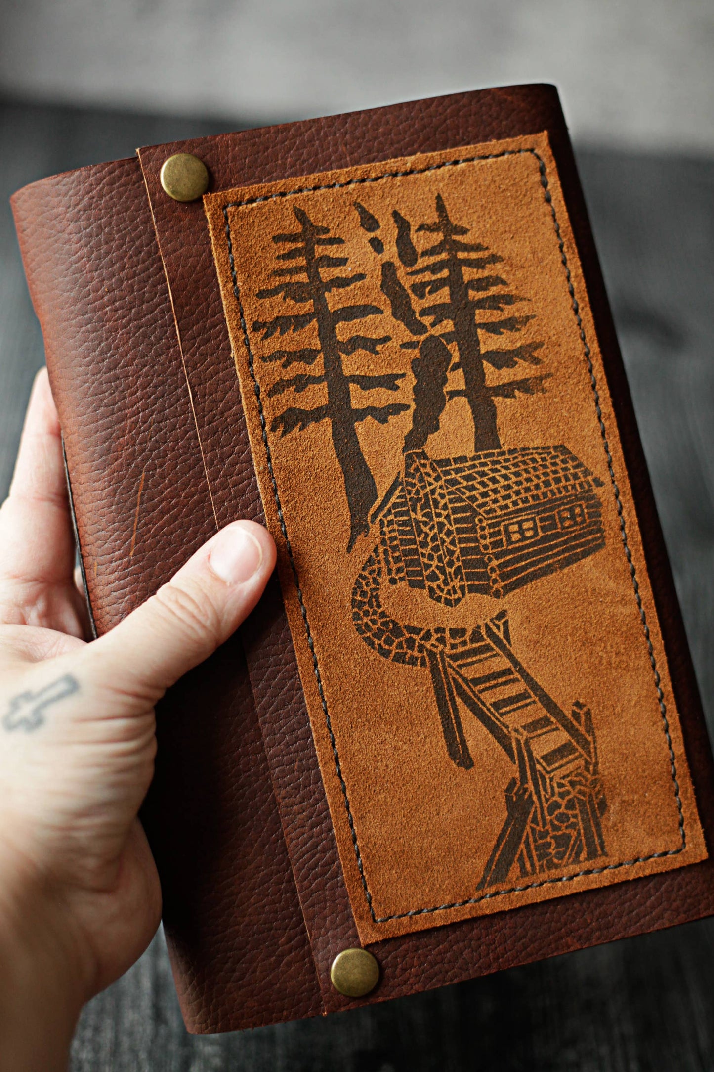 Large Cabin Leather Journal