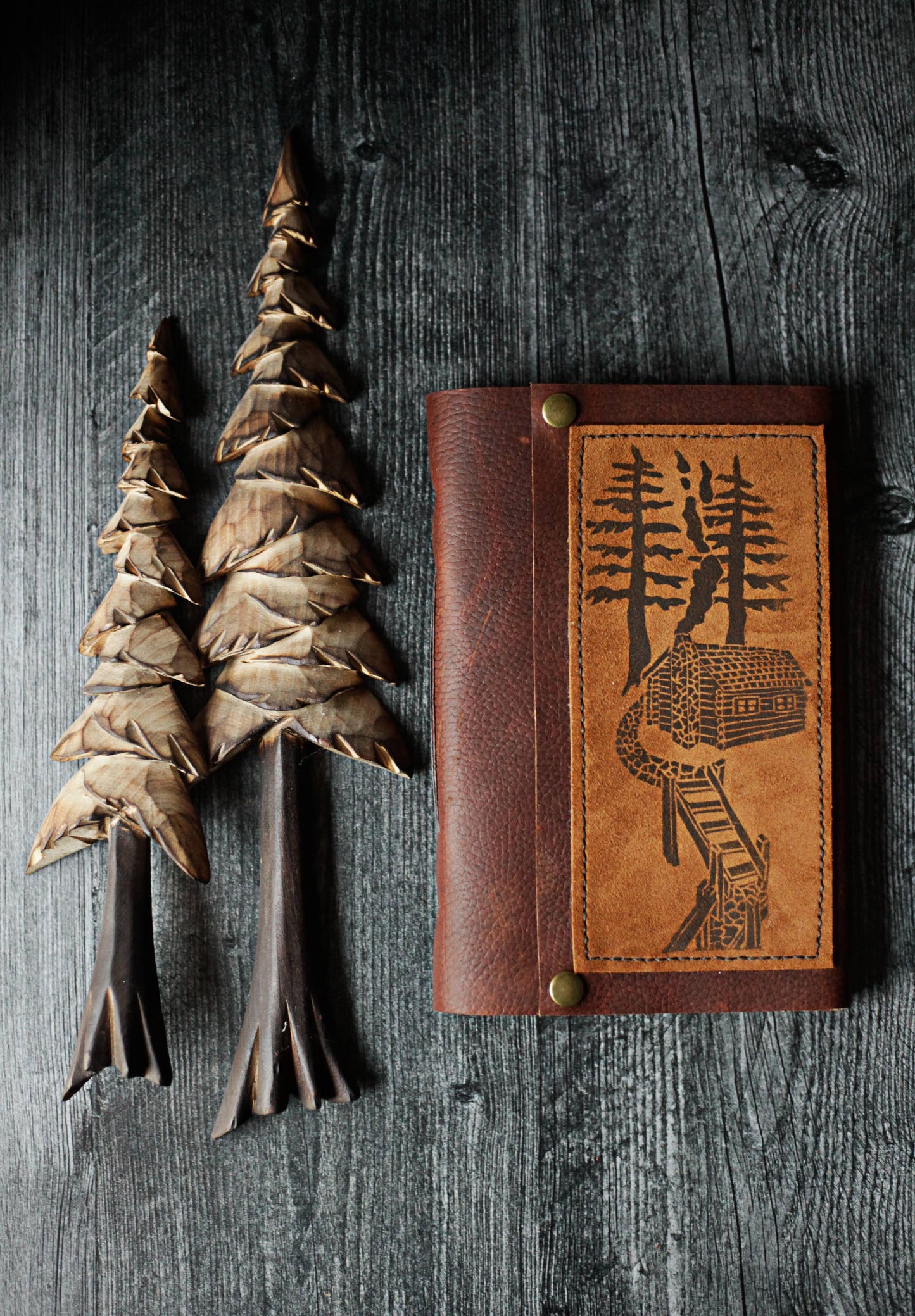 Large Cabin Leather Journal
