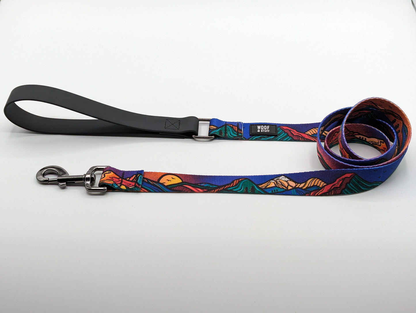 Midnight Sun Leash: 5ft / 1 Inch