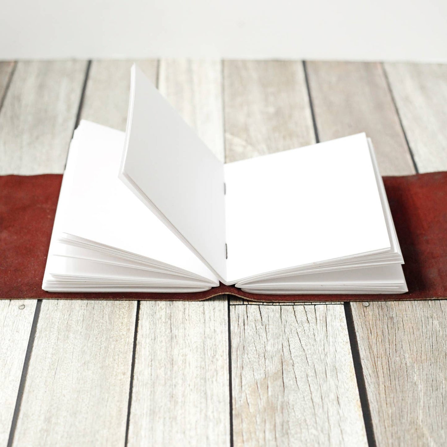 Leather Journal with Mandala Design