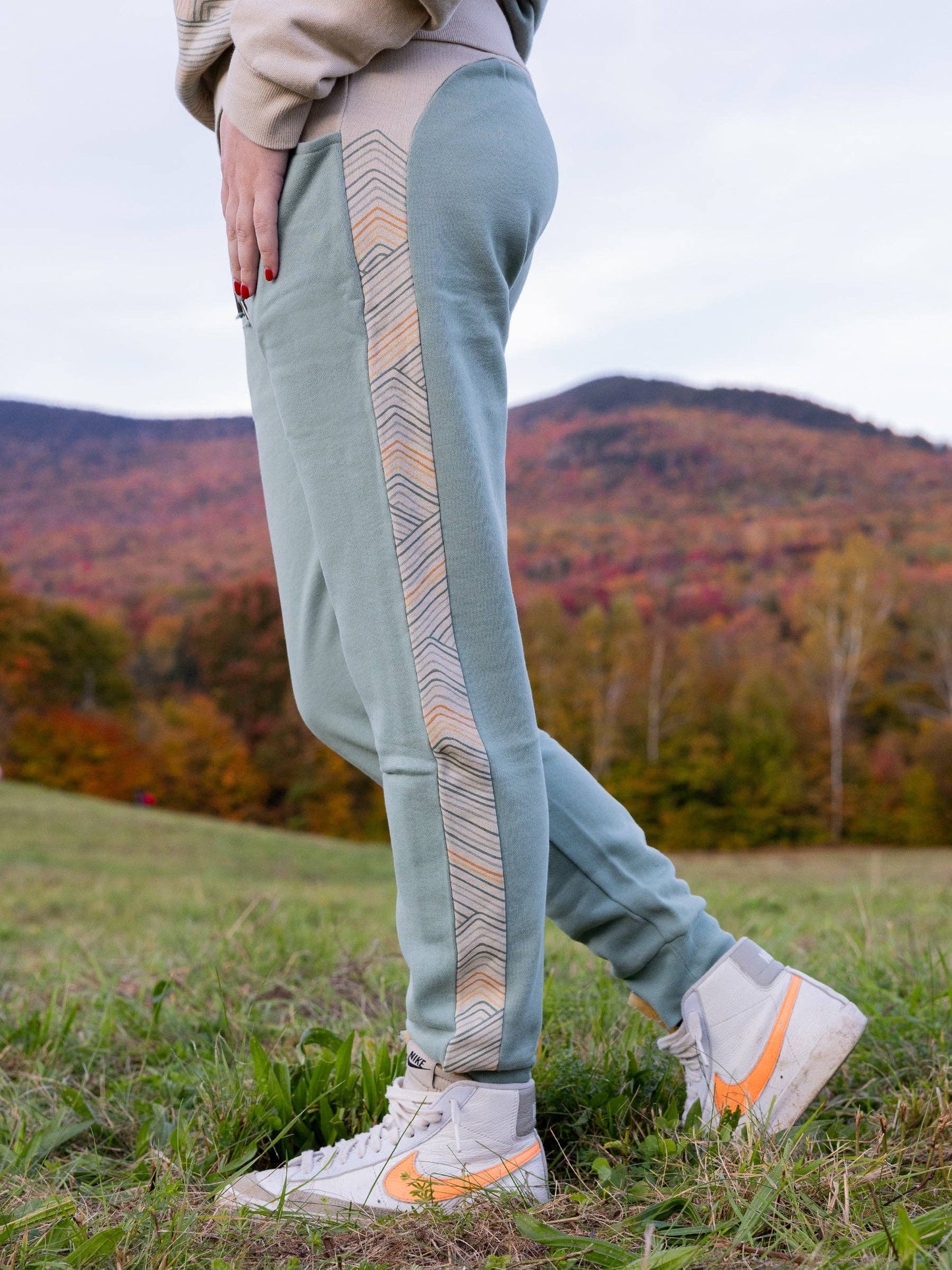 Rainbow Mountains Organic Joggers