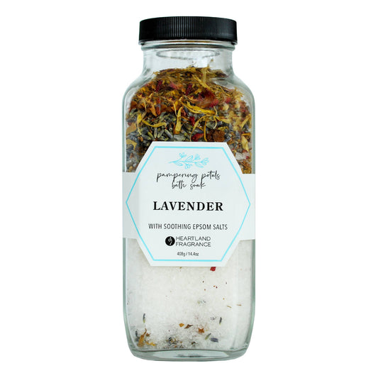 Pampering Petals Soaking Salts: Lavender