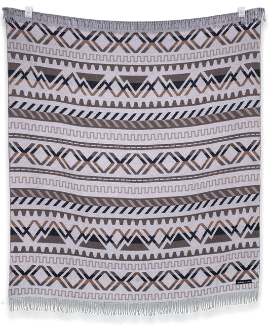Ridgeline Andes Recycled Wool Throw Blanket