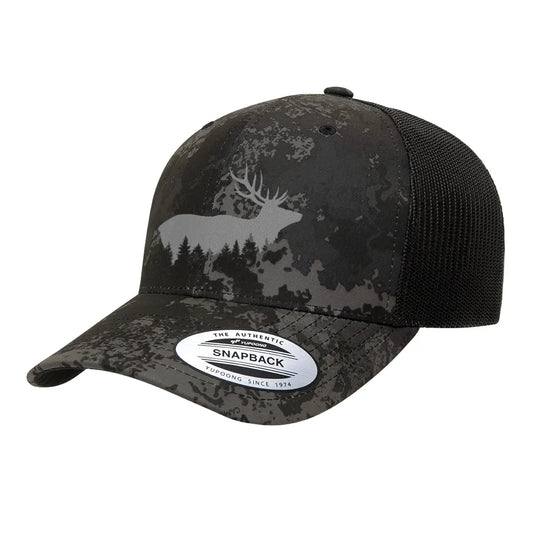 Camo Trucker Hat - Elk