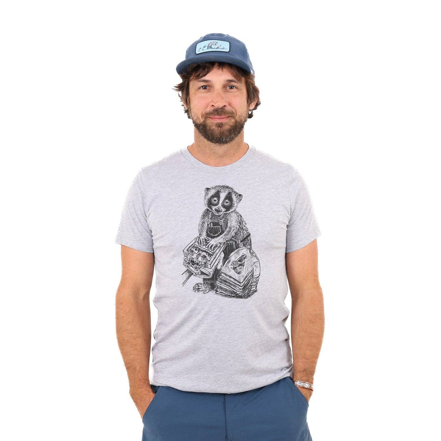 Slow Loris Studio T Shirt: Athletic Heather